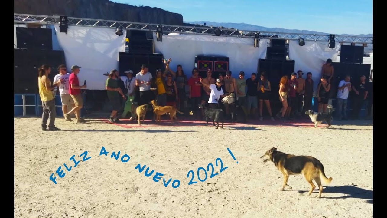 FREE PARTY RAVE ANO NUEVO 2022 / New year / jour de l’an // ANDALUCIA ESPANA