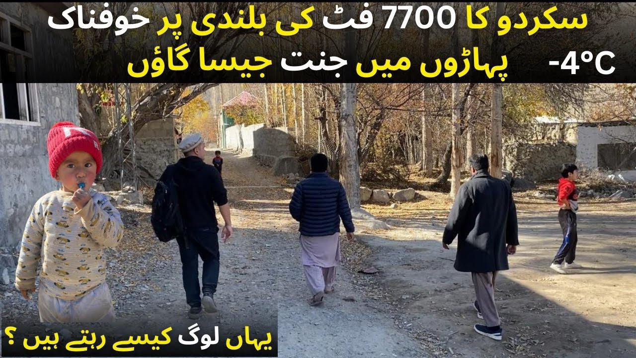 Most Beautiful Village Life in Skardu Pakistan | Organic Village | Peaceful Life