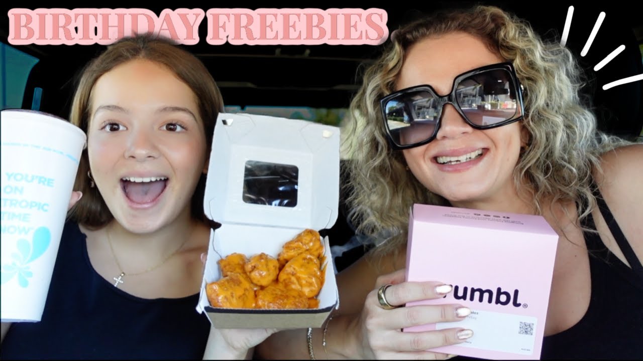 Getting my Birthday 🥳 Freebies | Sister Forever