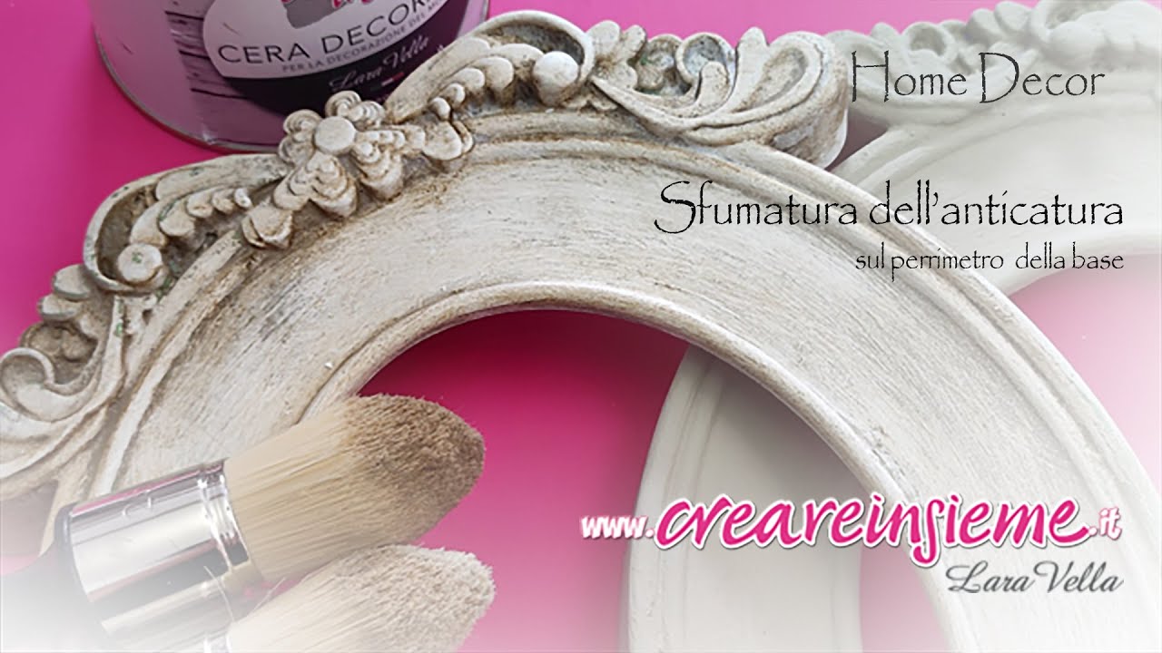 Shabby Chic Sfumatura dell'anticatura Shabby con Lara Vella