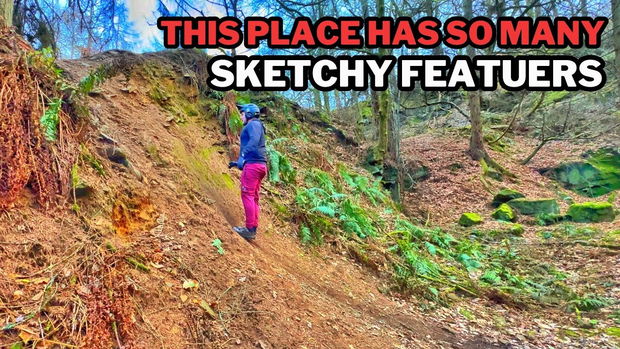 DOWIES MTB TRAILS | Sketchy Features In The Forest of Dean