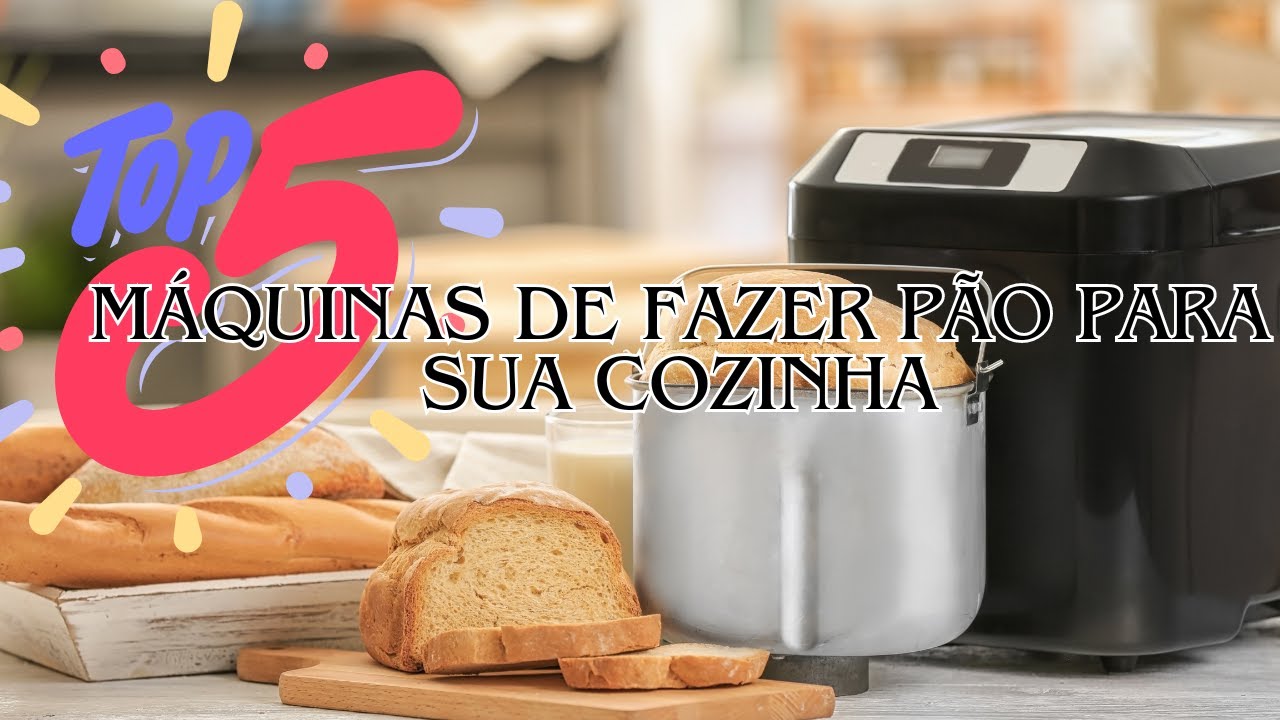 Inovação e Design: Máquinas de Fazer Pão Modernas🍞🍞🍞