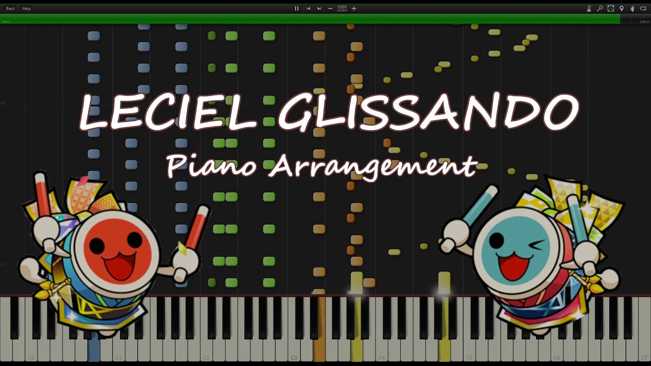 【太鼓の達人】LECIEL GLISSANDO(公募音源) / よみぃ【ピアノアレンジ】