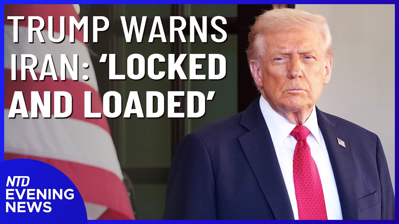 Trump: US ‘Locked and Loaded’ to Help Iran Protesters; Swiss Fire Update | NTD Evening News (Jan. 2)
