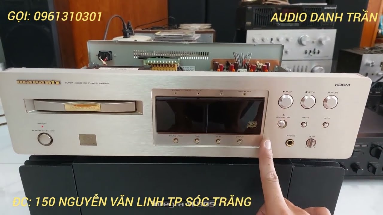 ĐẦU CD MARANTZ SA 8260 GIÁ: ĐÃ CỌC BAO SHIP. LH: 0961310301