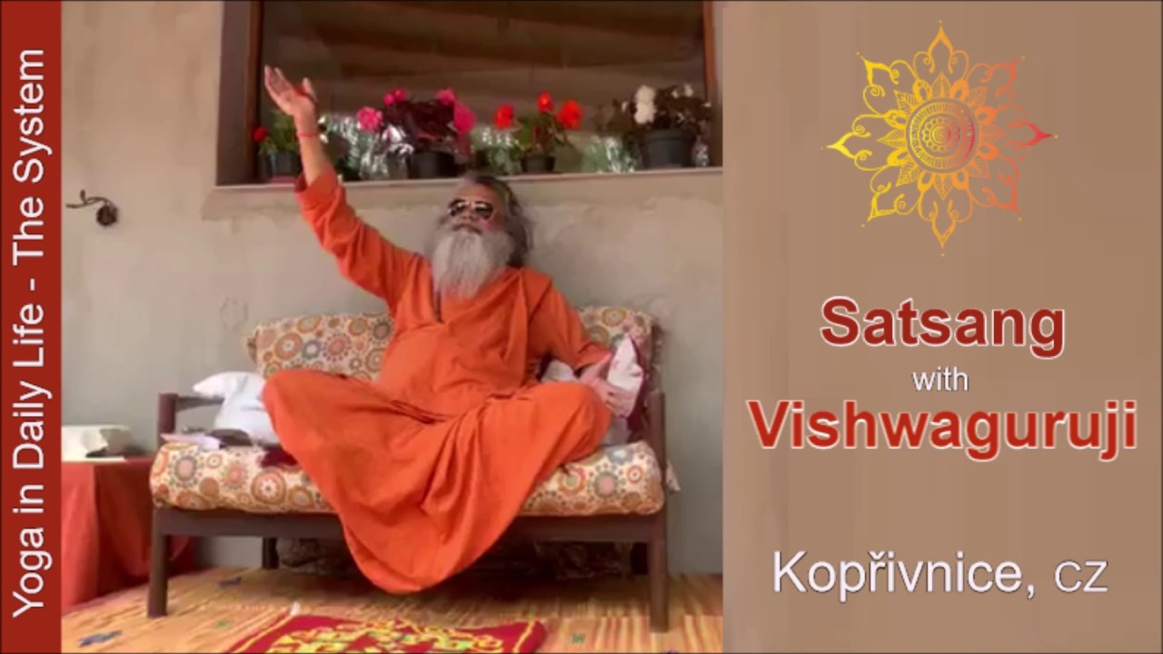 Satsang with Vishwaguruji in Kopřivnice, CZ