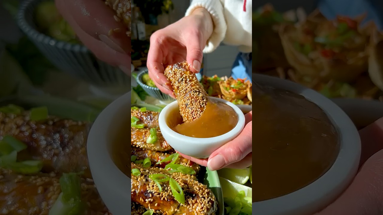 Asian-Inspired NYE Appetizers  I  #asianrecipe #easyappetizer #appetizer