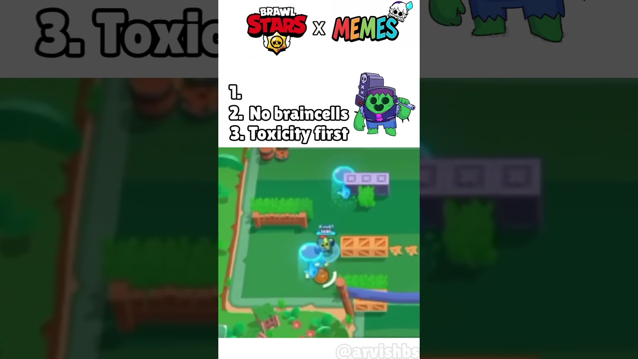 The End🤣 TOP 5 Memes in Brawl Stars🔥 #brawlstars #brawlstarstiktok #бравлстарс