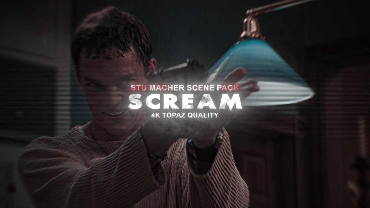 Stu Macher (Scream 1996) 4K Scene Pack