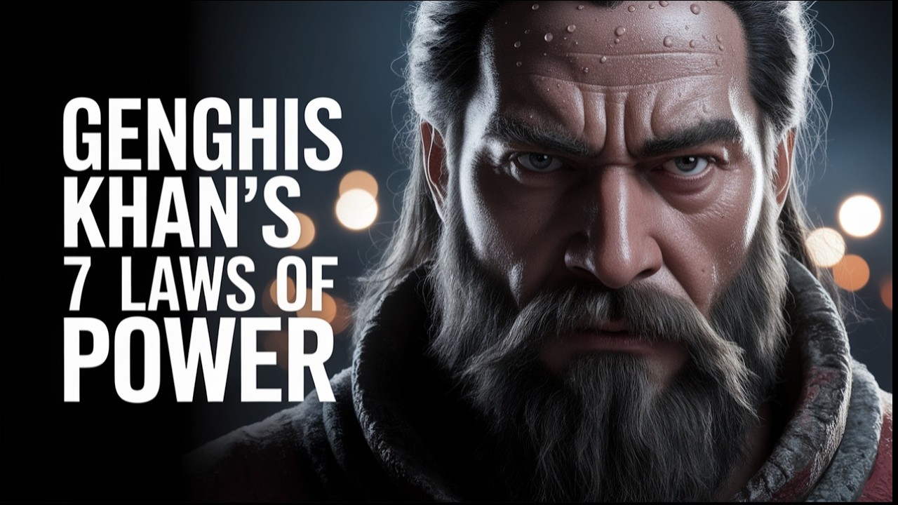 The 7 Ruthless Laws of Power Genghis Khan Used to Conquer the World