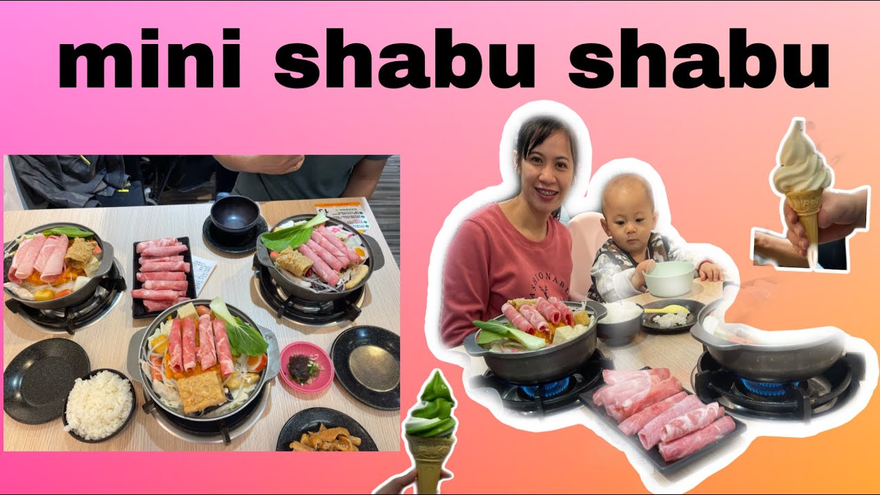 SHABU SHABU TAIWAN/DINNER/PHIL-TAI BABY JC/Jili YEN VLOG