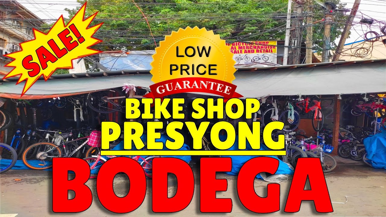 SALE! BIKE SHOP NA PRESYONG BODEGA SA PIER SOUTH PORT AREA MANILA CITY│WHOLESALE AND RETAIL DIN SILA