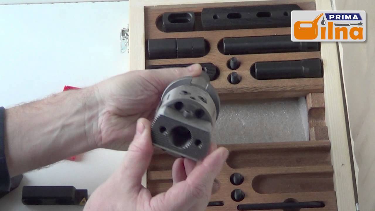Prima Dilna video VHS-150 MUS - precision boring head - přesn&aacute; vyvrt&aacute;vac&iacute; hlava