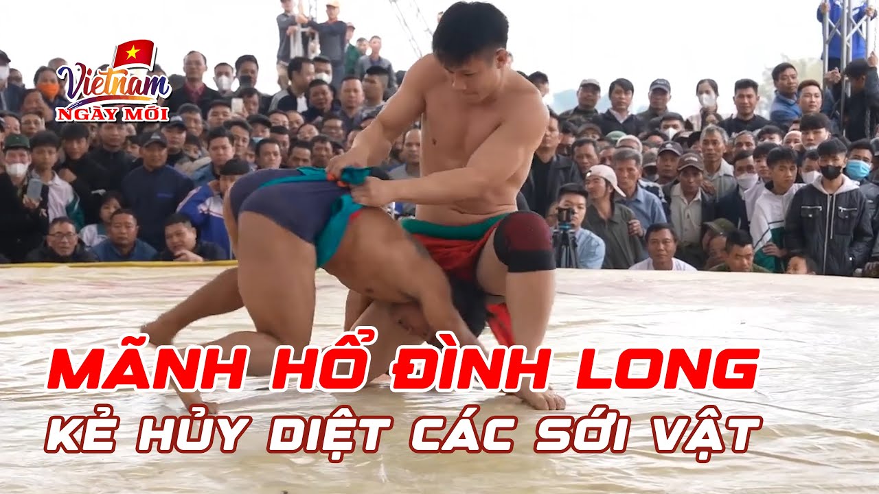 🔥 Nguyễn Đình Long: TẢ XUNG HỮU ĐỘT Khiến Đối Thủ Khiếp Sợ Tại Hội Vật!