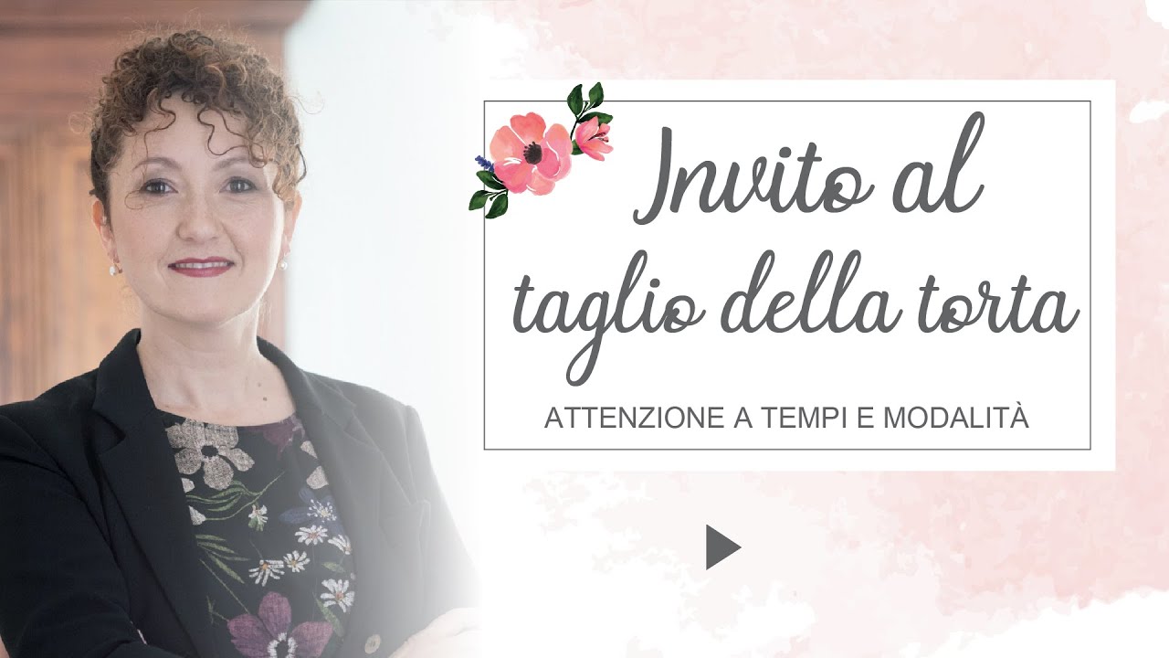 Invito al taglio della torta: sì o no? Come farlo? - Matrimoni con l'accento - Roberta Patanè