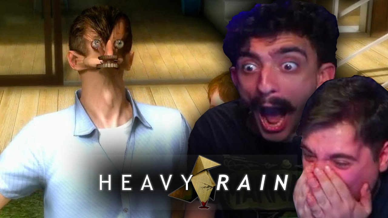 Mario Sturniolo e Giuseppe Chirico giocano ad Heavy Rain!