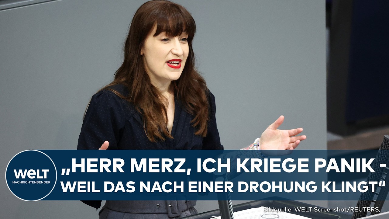 BUNDESTAG: Heidi Reichinnek's Rede in der Generaldebatte! Die Linke attackiert Merz und Klingbeil