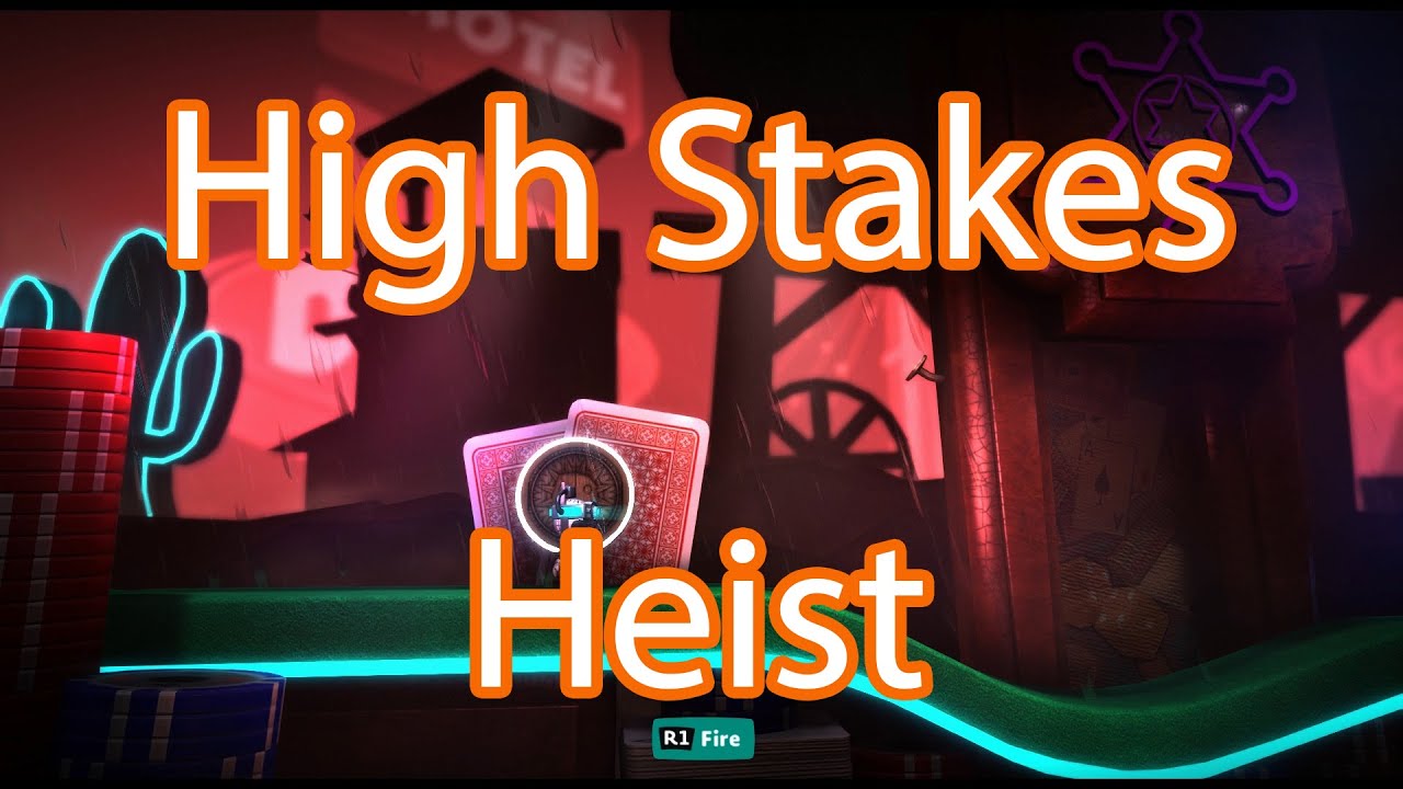 LittleBigPlanet 3 - 100% Walkthrough High Stakes Heist LBP3 (60fps)
