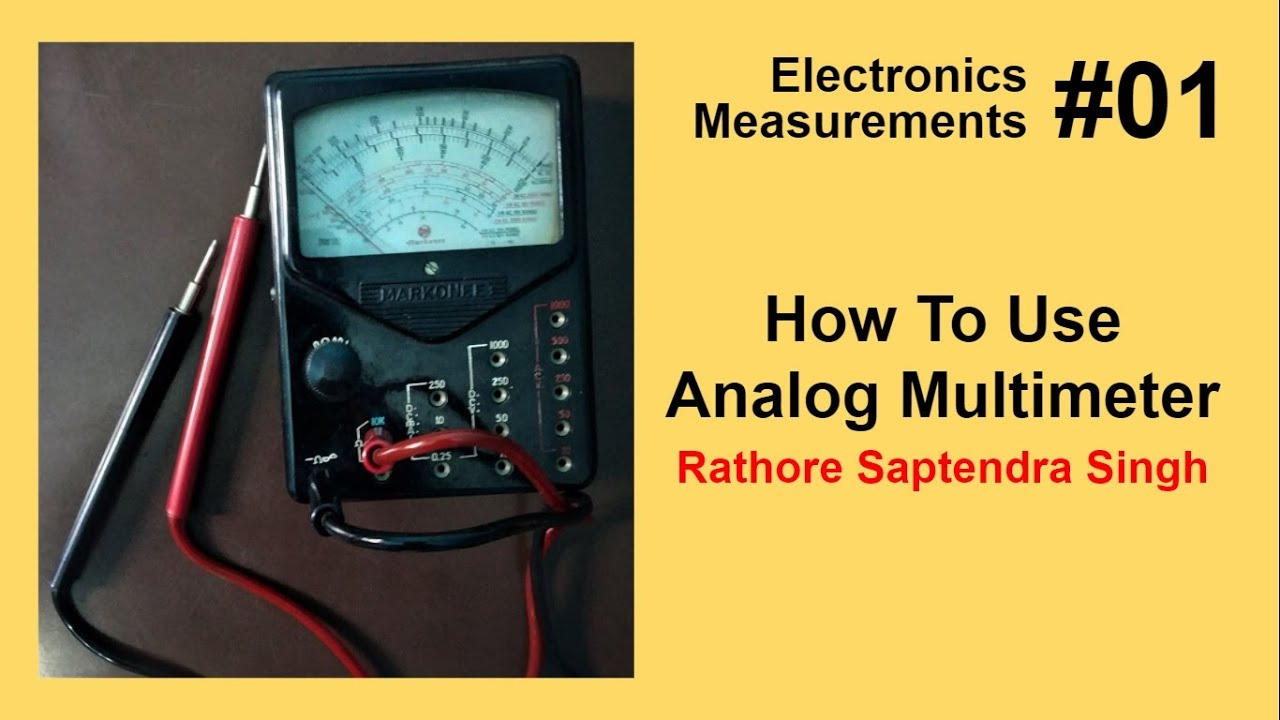 Analog Multimeter Use in Hindi Full Tutorial, MultiMeter kaise kam karta hai || हिंदी में ||