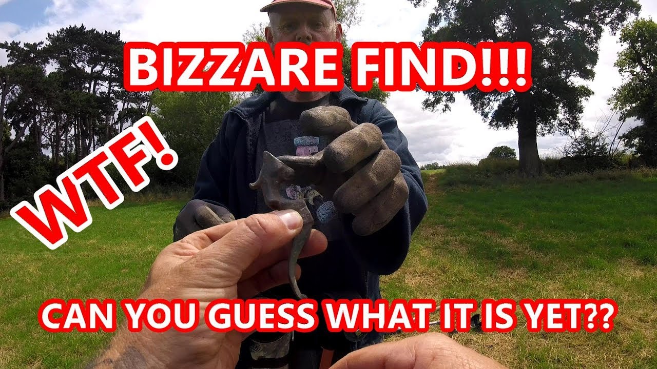 WTF!!! STRANGE FIND, METAL DETECTING UK