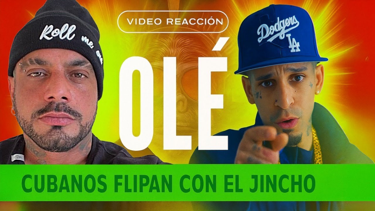 ¡Locura total! Reacción de 3 cubanos a  Olé” 🔥 - Al2 El Aldeano & El Jincho, Prod. Dj Figu