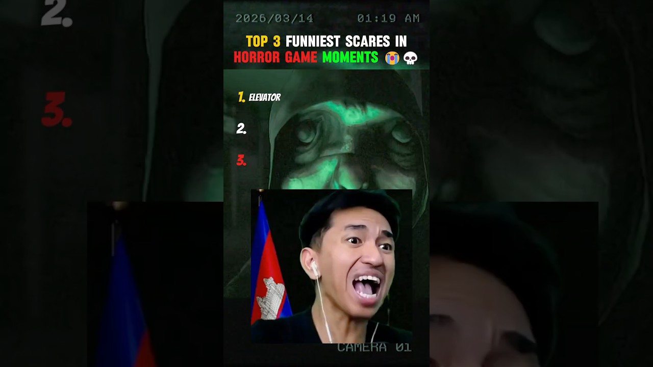 Top 3 Funniest Horror Game Moments (Mental System Crash 💀💻)  #comedygaming #epicfails