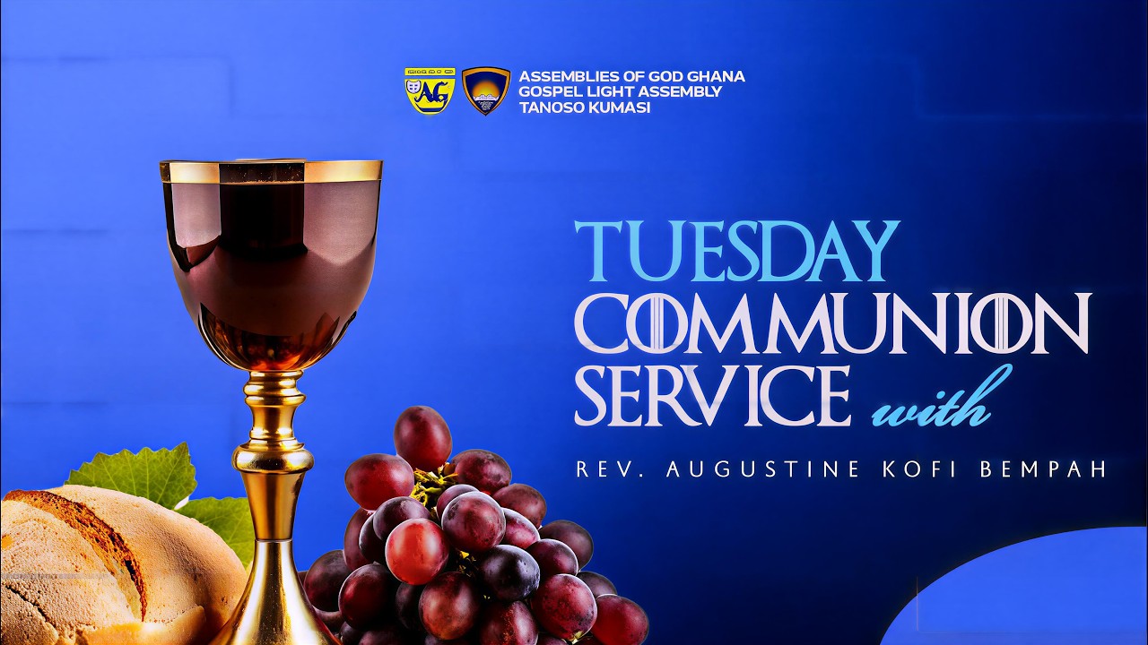 WELCOME TO OUR TUESDAY COMMUNION SERVICE WITH REV. AUGUSTINE KOFI BEMPAH...... |10TH FEBRUARY, 2026