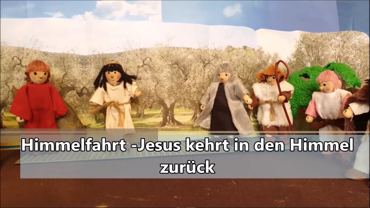 Himmelfahrt - Jesus kehrt in den Himmel zurück. Erzählt und erklärt für Kinder
