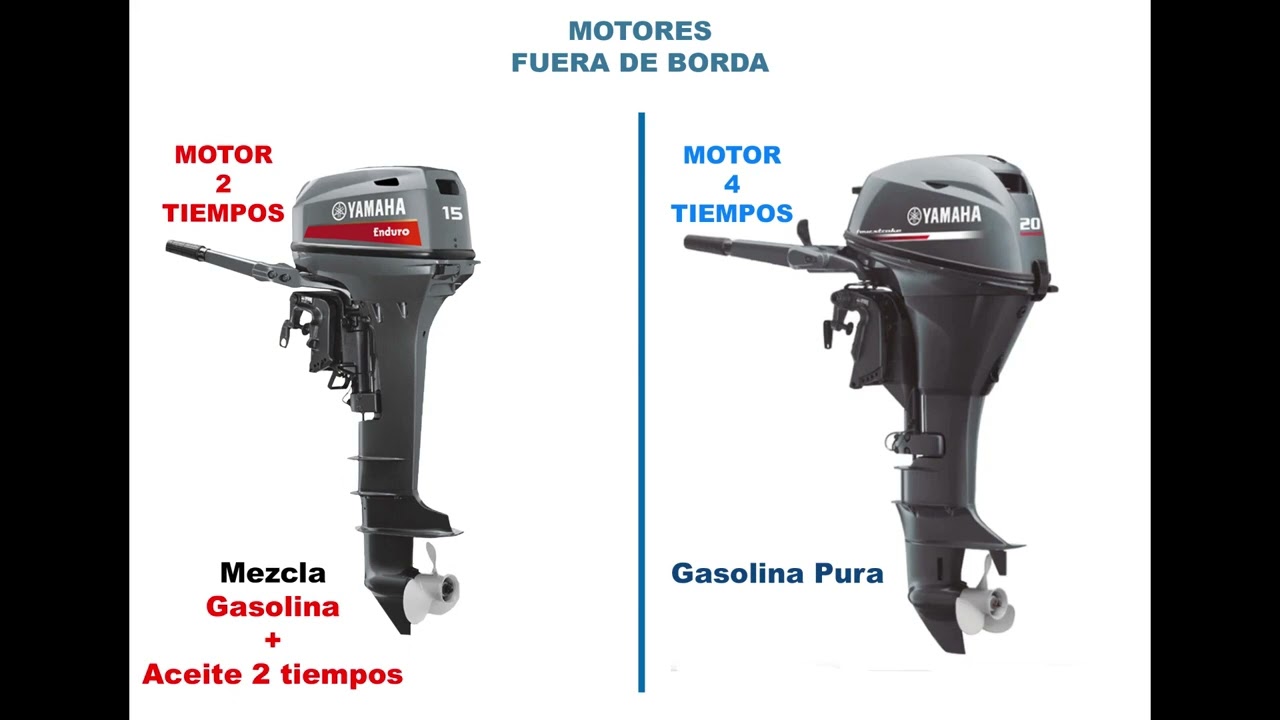 Motores fuera de borda 2 Tiempos y 4 Tiempos