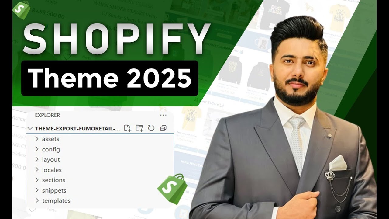 Shopify Theme 2025 &ndash; Create Templates, Sections & Snippets
