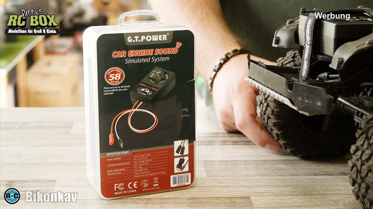 G.T. Power Car Engine Sound Simulated System | Unboxing