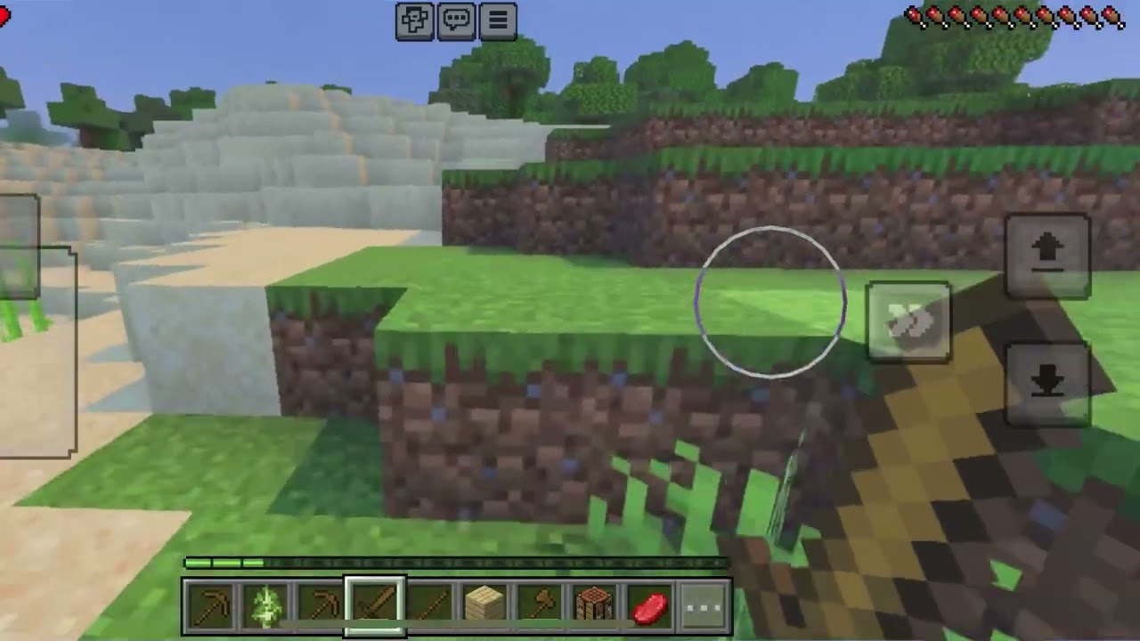 Minecraft but on a phone