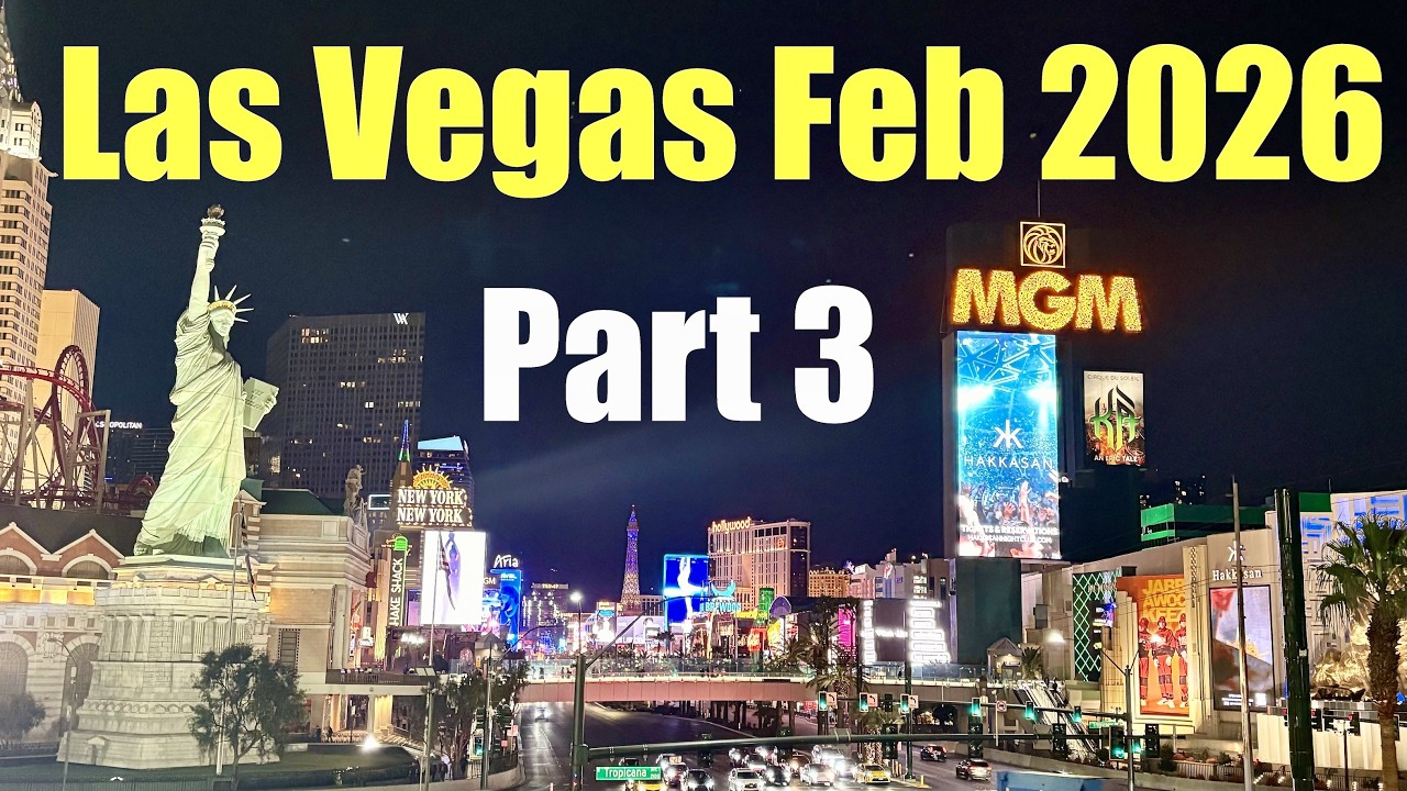 Las Vegas Vlog - Feb 2026 - Part 3 - Can our luck continue???