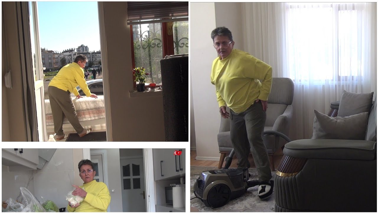 MEKAN DEĞİŞTİ#KAÇARDIM BİLSEYDİM#TEMİZLİK#VLOG 2876