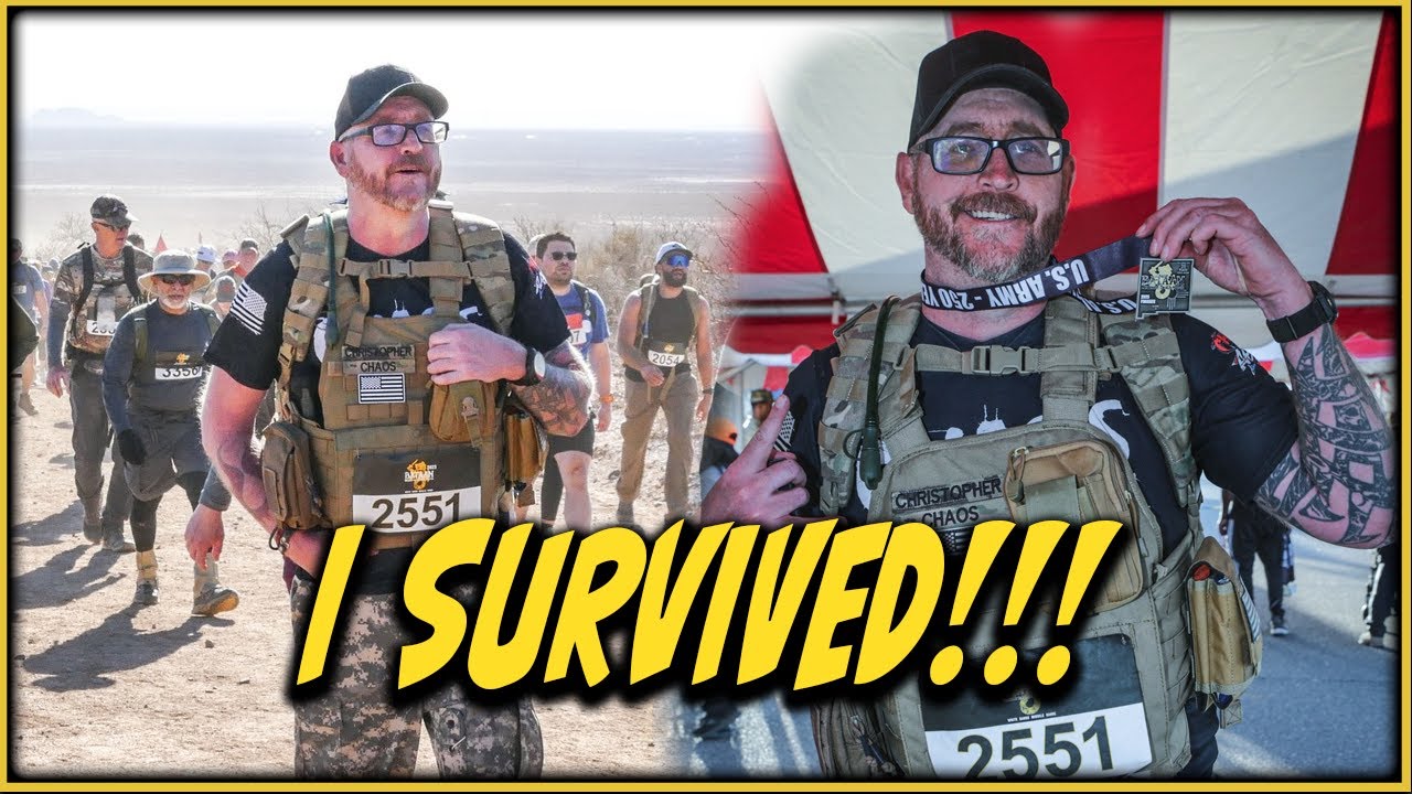 I Did the Bataan Memorial Death March...... Again… 2025