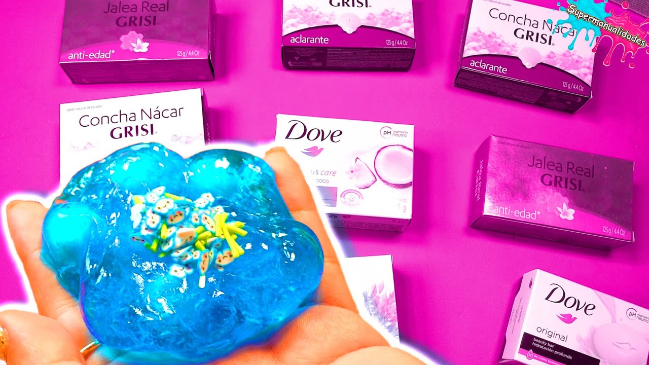 NO elijas el jabón incorrecto para hacer Slime - Supermanualidades