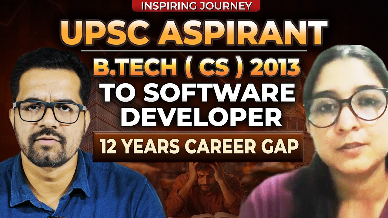 Govt. Exam Preparation  to Software Developer | 12-Year Gap | | JTCINDIA | SOM SIR