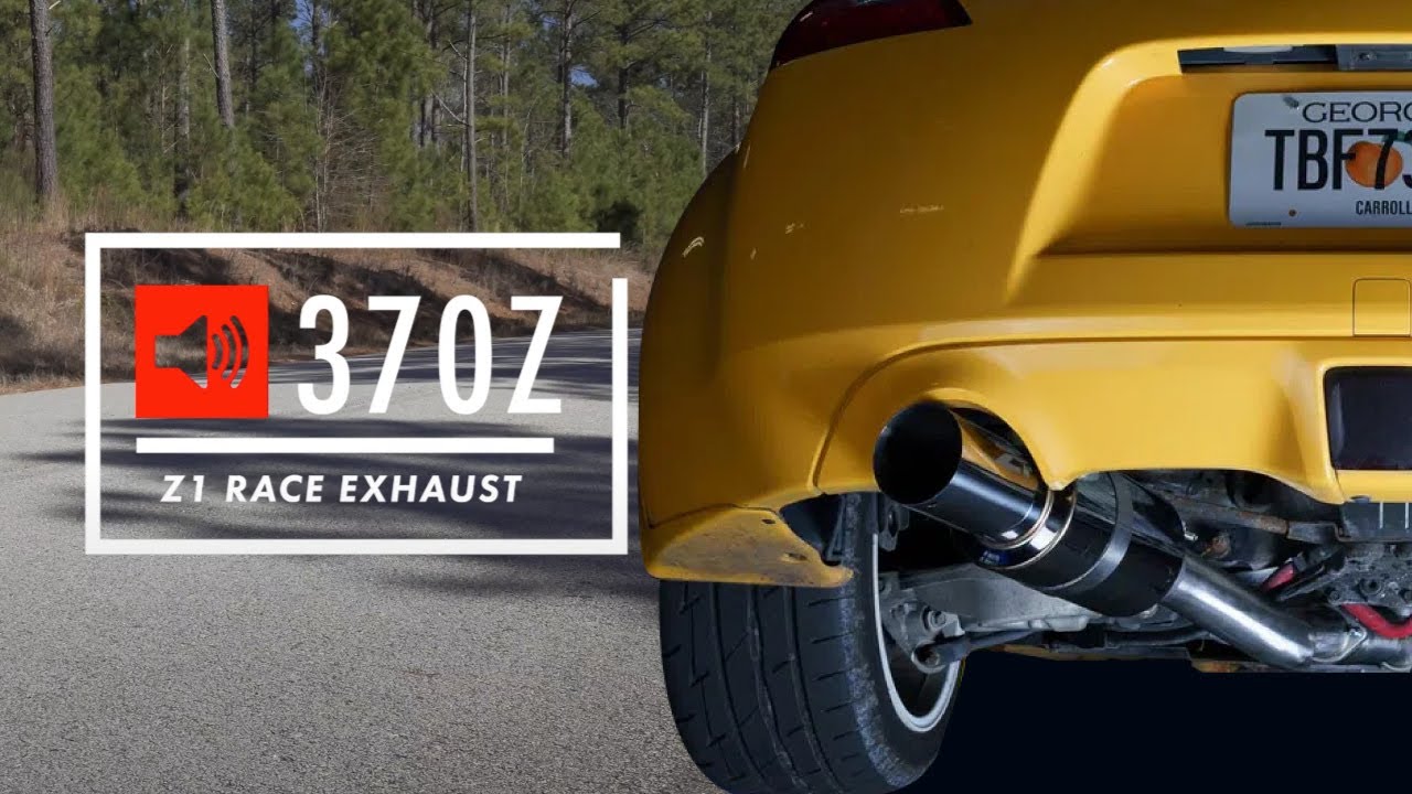 Z1 370Z Race Single Exhaust Sound Samples