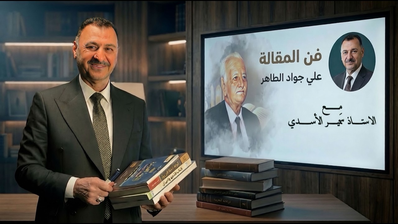 الادب والنصوص | فن المقالة + علي جواد الطاهر
