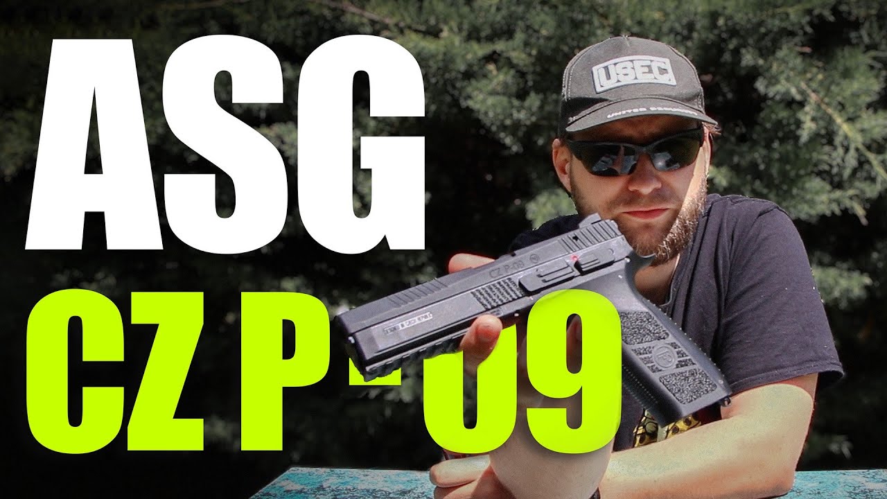 ASG CZ P-09 | Recenzja - Opis - Test | Poszukiwania nowej klamki