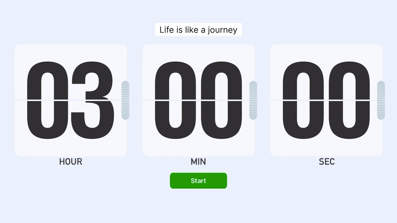 3 Hour Timer 