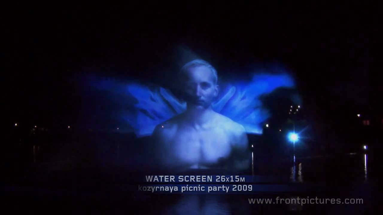 Front Pictures | Water Screen Projection | Screenberry&trade;