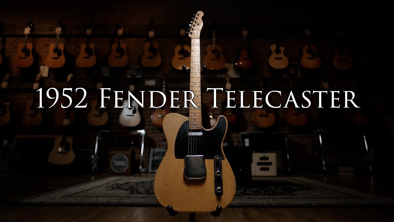 1952 Fender Telecaster - The Tent Preacher Tele!