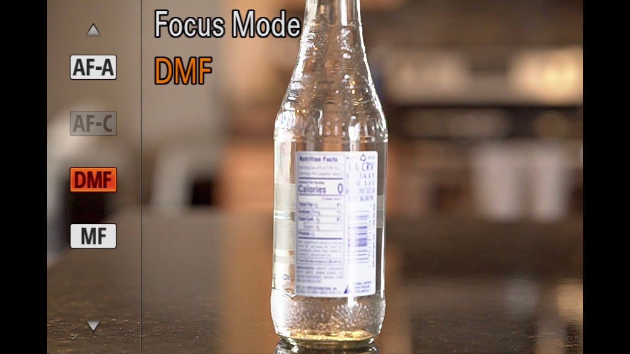 Using Sony's DMF for better focus.
