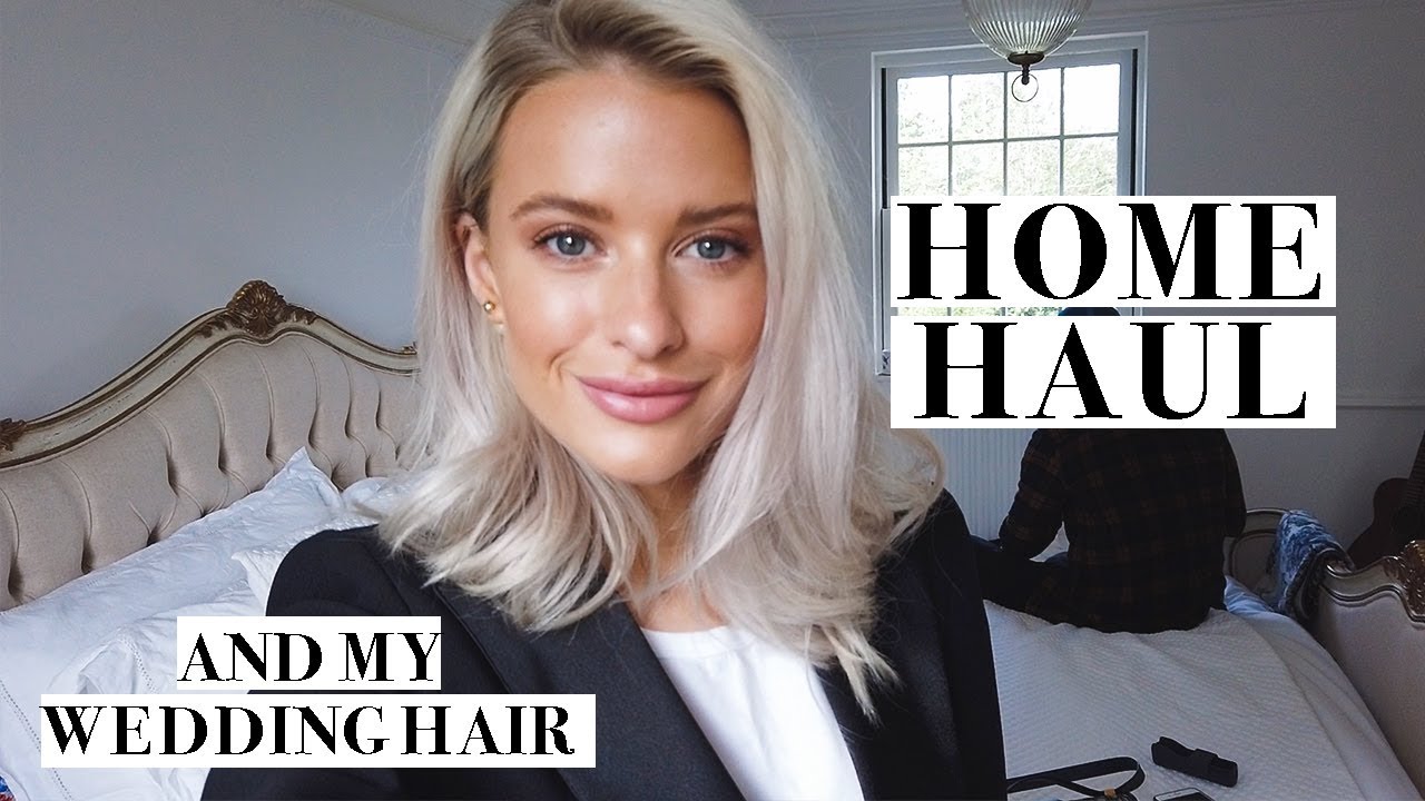 Homeware Haul, Wedding Hair and Renovation Updates | Inthefrow