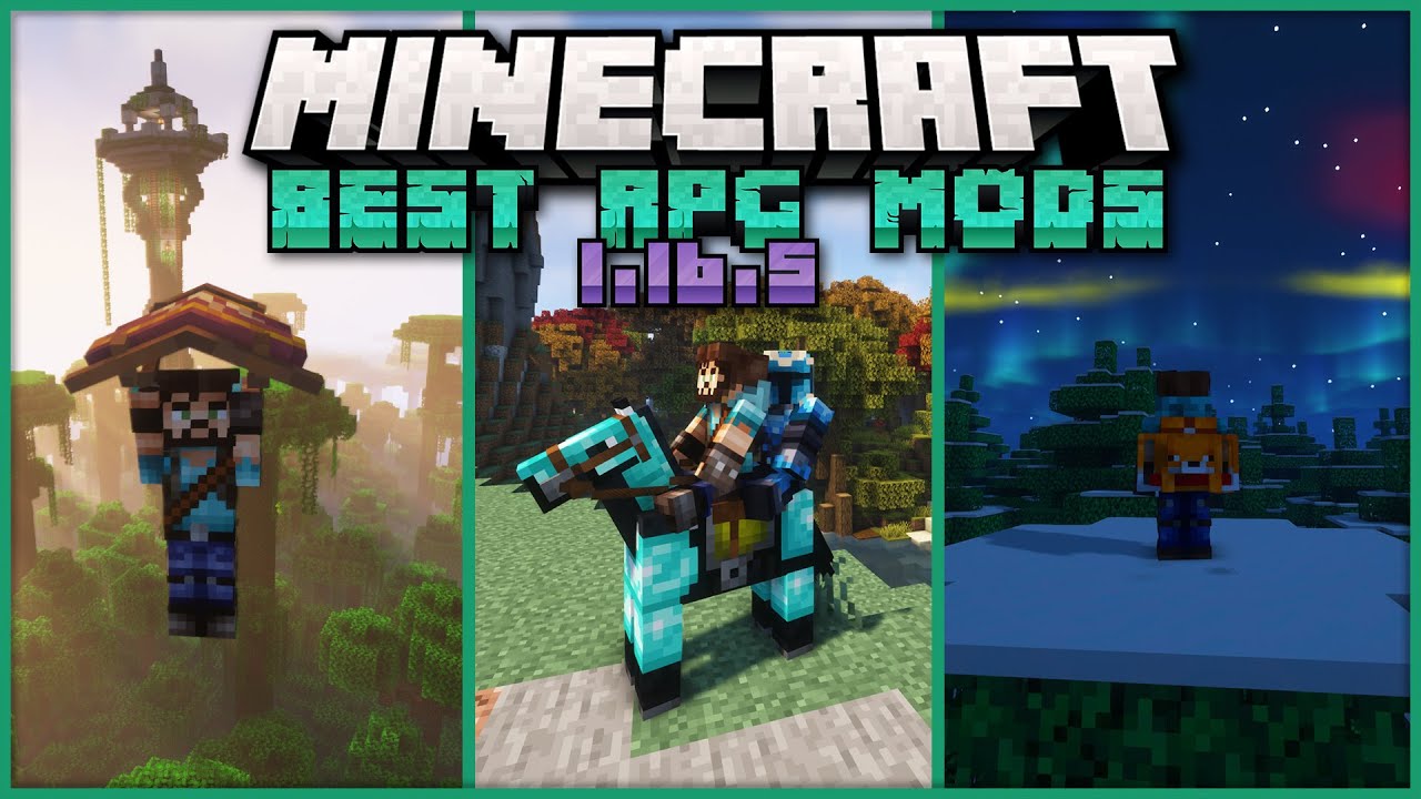40 лучших модов, которые превращают Minecraft 1.16.5 в лучшую RPG!