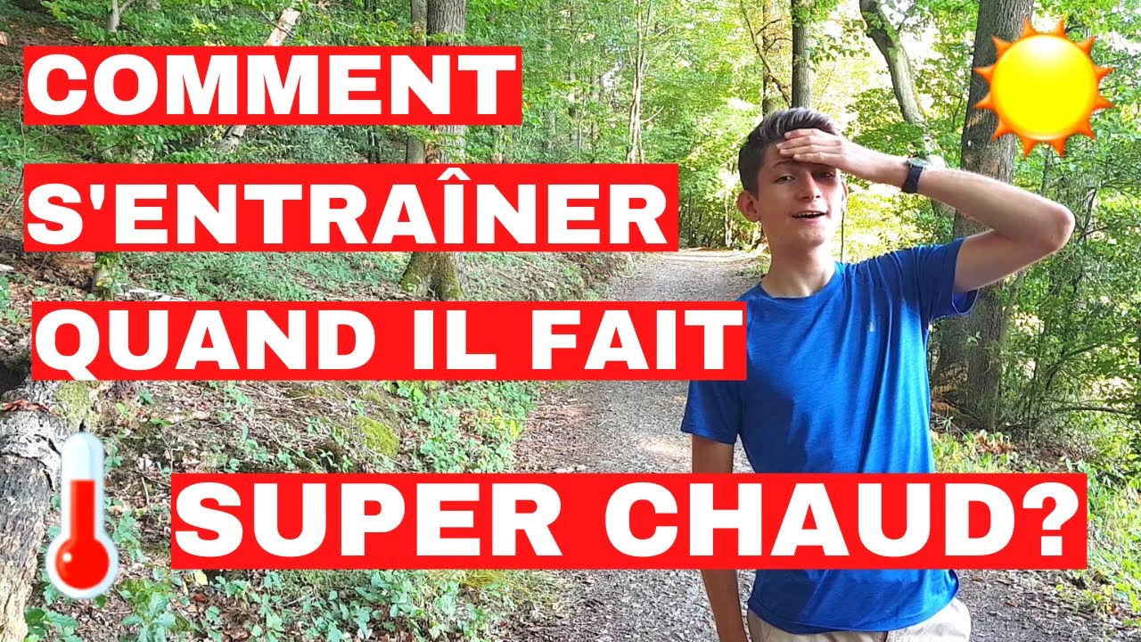 Comment s'entra&icirc;ner pour le triathlon quand il fait tr&egrave;s chaud?