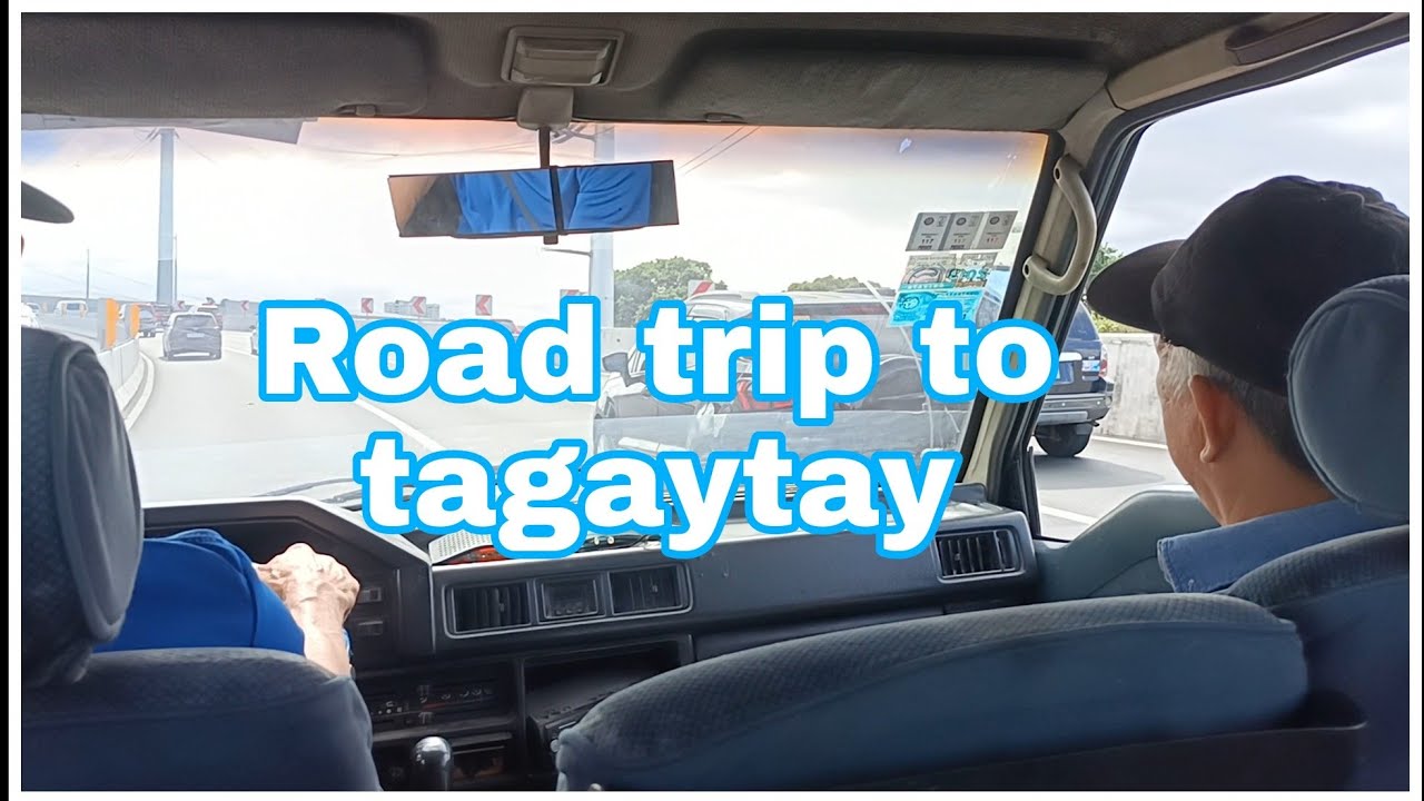 Road trip to Tagaytay | with my family Part 1