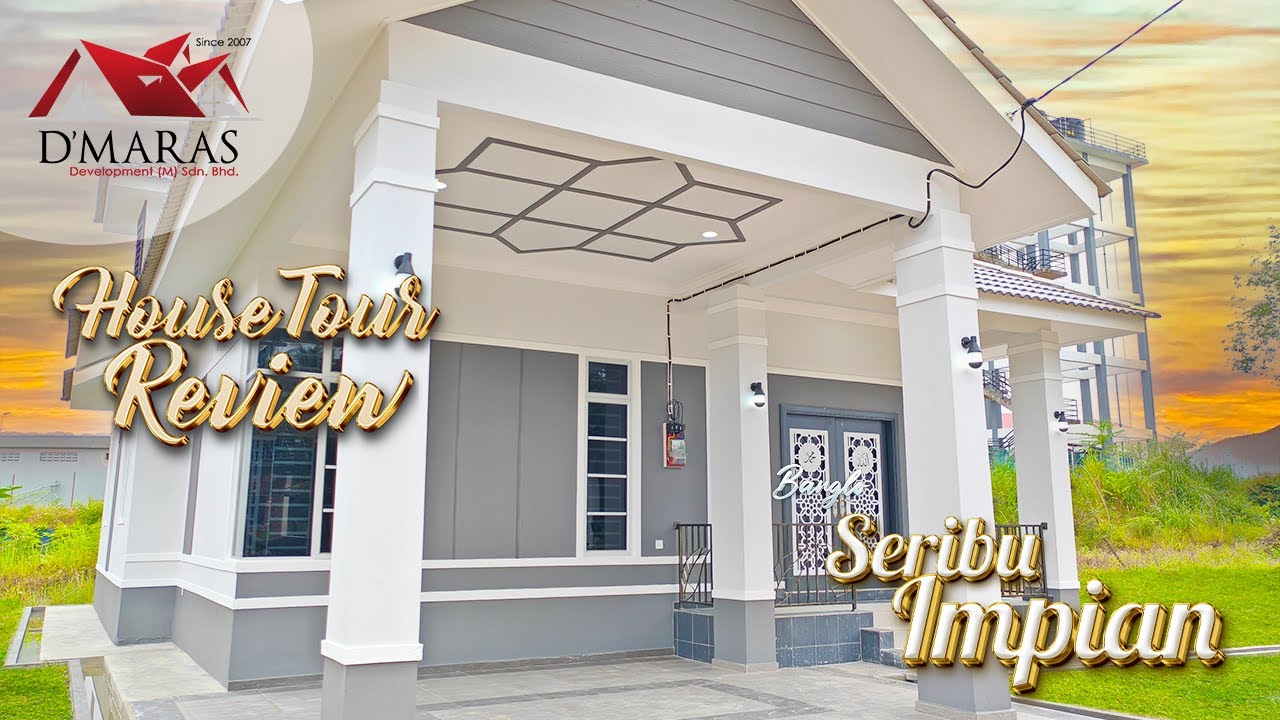 HOUSE TOUR BANGLO SERIBU IMPIAN | Banglo 4 Bilik 2 Tandas