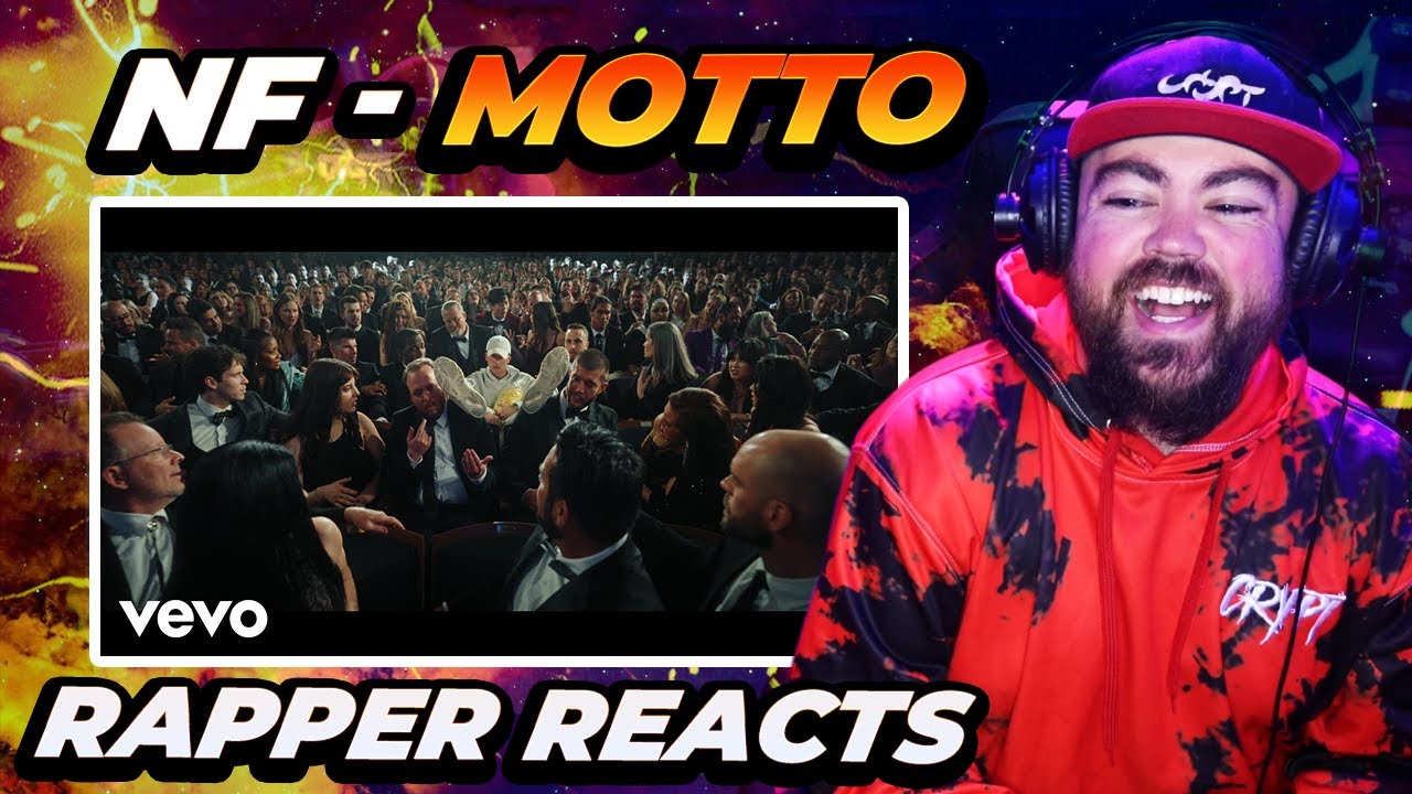 RAPPER REACTS to NF - MOTTO (Official Music Video)